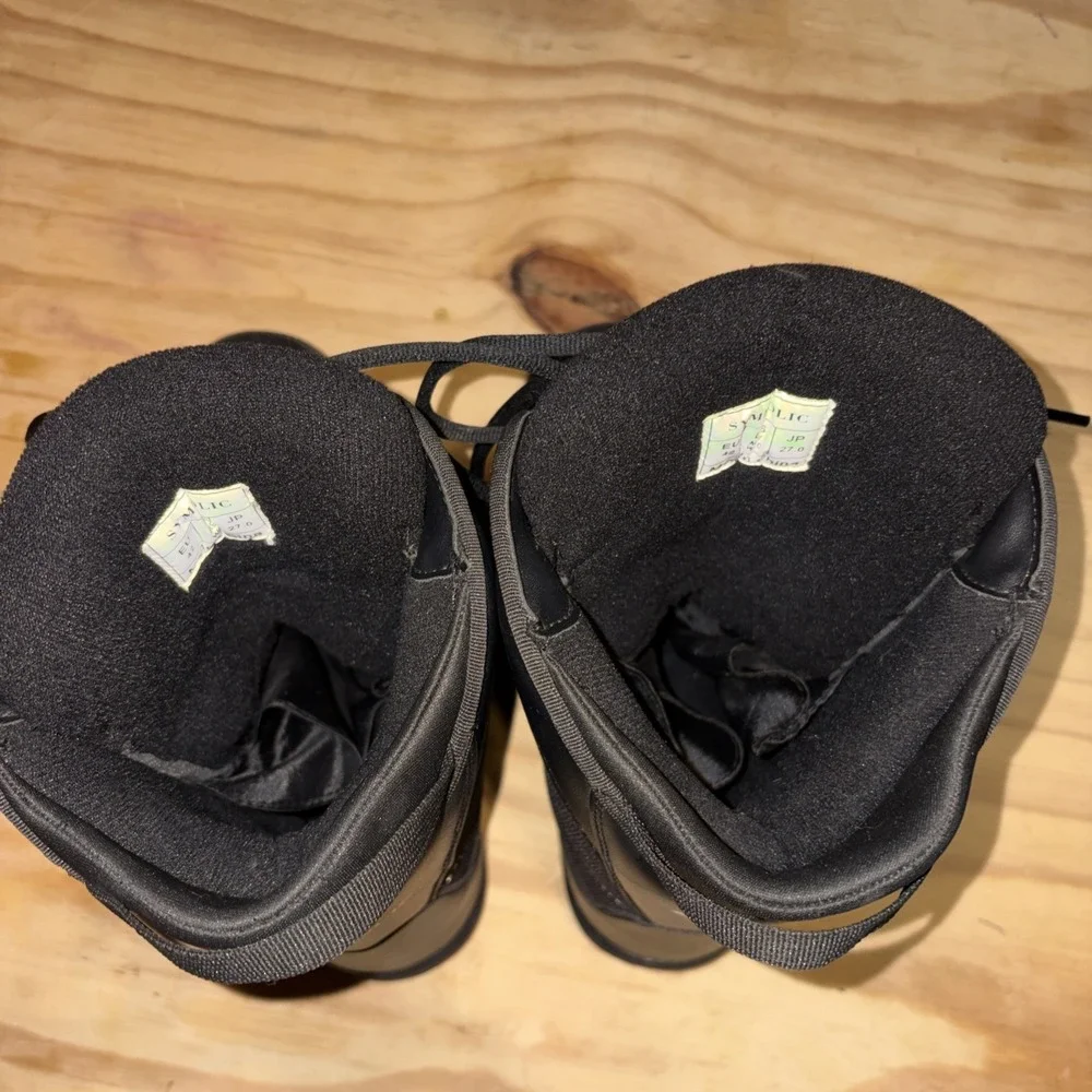 Symbolic Ultra Light Black Snowboard Boots Men's Sz 9 Very Good Cond.
